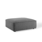 Modway - Restore Ottoman - Charbon de bois-Système de ressorts hélicoïdaux encastrés