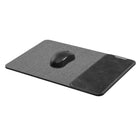 General Supply Goods + Co - Chargeur sans fil 10 W - tapis de souris enroulable - Charbon-Tension/courant d’entrée : 5 V/2 A, 9 V/2 A
