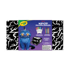 Crayola - Boîtier de rangement duveteux K-Pop Demon Hunters-Rangement à deux tiroirs : équipé de deux tiroirs coulissants pour ranger soigneusement vos marqueurs, croquis et accessoires créatifs