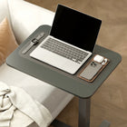 HOMCOM - Bureau debout pneumatique à hauteur réglable - 25,6 po L x 18,9 po l x 43,3 po H - noir-Charge maximale 154 lb, facile à assembler