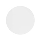 Modway - Lippa Rond de 28 po Bois Table à manger, Or Blanc-Assemblée requise