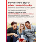 McAfee+ - Premium Family logiciel antivirus pour (illimité d’appareils)(Windows/Mac/Android/iOS/ChromeOS) - abonnement d'un an avec renouvellement automatique [téléchargement]-L'outil de confidentialité sur les réseaux sociaux vous aide à ajuster plus de 100 paramètres de confidentialité sur vos comptes de médias sociaux en seulement quelques clics.