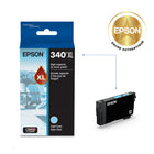Epson - Cartouche d'encre 340 Claria Photo HD - Haute capacité - Cyan clair-Qualité photo supérieure