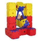 Polydron - PY-606000 Ensemble de construction junior - 124 pièces-Fabriqué à partir de polypropylène super résistant.