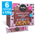 Healthy Crunch - Barres granola aux pépites de chocolat- 24 gr - Paquet de 30-Sans gluten