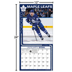 Turner Sports - 2026 Élite De La Nhl Calendrier mural Mensuel - 30,5 cm l x 30,5 cm H - Anglais-Format : 30,5 cm L x 61,0 cm H (ouvert)