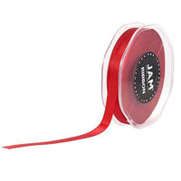 JAM Paper - Ruban de satin double face - 3/8" de large x 25 m - Rouge-Couleur: Rouge