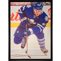 Morgan Rielly Toronto Maple Leafs sur toile - Toile encadree - 22" x 31"-Impression sur toile de qualité supérieure avec bordures enveloppées