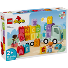 LEGO - DUPLO Town Le camion alphabet-Un jouet de construction qui enseigne aux tout-petits à reconnaître les lettres et les couleurs