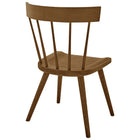 Modway - Sutter Fauteuil d’appoint de salle à manger Ensemble de 2 - Noyer-8