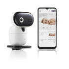 Motorola - Caméra pour PIP1010 Connect Wi-Fi HD PTZ motorisé pour interphone bébé - Caméra seulement - Blanc-Détection de mouvement, de son et de température avec notifications avec Motorola Nursery App