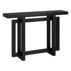 Hudson&Canal - Console Breslow 44" L - Grain noir-Un design transitionnel moderne pour votre entrée, votre salon, votre bureau et plus encore