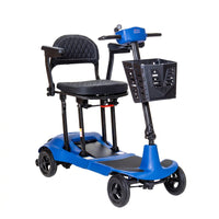 Monarch - Genie Ultralight Scooter de mobilité pliable ultraléger - bleu-Le design ultraléger de 12 kg facilite le levage, le transport et le rangement