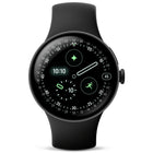 Google - Pixel Watch 3 - 45 mm - Wi-Fi - Boîtier noir mat - Bracelet sport noir volcanique-L'écran Actua 360 est plus lisible d'un seul coup d'œil avec une zone active 10 % plus grande. Il est aussi 50 % plus lumineux avec 3 000 nits et toujours aussi durable grâce au verre Gorilla résistant aux rayures