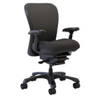 Nightingale - CXO Chaise à dossier moyen - Noir-Accoudoirs faciles à utiliser, rembourrés et réglables en 4D avec mouvements verrouillables verticaux, horizontaux, pivotants et avant/arrière