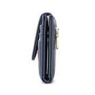 Champs - Porte-cartes à rabat Iconic - Marine-Doublure de protection RFID