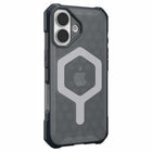 UAG - Coque Essential Armor robuste avec MagSafe pour iPhone 16 - Grise cendrée-Couleurs opaques fabriquées avec 50 % de matériaux recyclés*