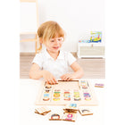 Beleduc - Puzzle pour enfants assortir et mélanger - Ensemble de 31-8