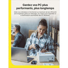 Norton - Small Business Premium, Cybersécurité Professionnelle avec Antivirus - 20 appareils - Abonnement de 1 an [Téléchargement]-REHAUSSEZ VOTRE SÉCURITÉ SUR LES RÉSEAUX WI-FI PUBLICS Accédez à vos applications de travail en ligne et à vos sites Web de manière plus sécuritaire grâce à un RPV lorsque vous vous connectez au Wi-Fi à la maison ou en déplacement