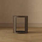 Manhattan Comfort - Table d’appoint contemporaine Alure 20" - Noyer-Assemblage à domicile requis Tout le matériel inclus