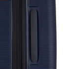 Bugatti - valise d'enregistrement à coque rigide de la collection Wellington - 25.50 po - Marine-Poignées renforcées sur le dessus et le côté : Pour une solidité accrue (sur toutes les tailles)
