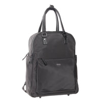 Seven Days - Sac à Dos Pour Ordinateur Portable Jusqu'à 15.6 po avec RFID - Noir-Sac à dos léger en nylon recyclé