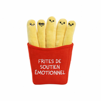 Relatable - Compagnons de soutien émotionnel - Frites - Français-N'ayant d'yeux que pour toi : Ces frites réconfortantes sont de véritables petits compagnons tout doux qui égayent n'importe quelle journée et vous font sourire, que vous soyez en déplacement ou bien au chaud à la maison