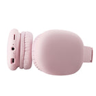 Basic Tech - Écouteurs sans fil supra-auriculaires, Rose-Durée de recharge : jusqu'à 2 heure