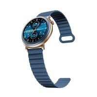 HiFuture - Montre connectée Aurora 1,43 po - Bleu-Ne reculez jamais : la montre connectée AURORA allie esthétique moderne et design pratique. Son profil épuré et minimaliste et son écran circulaire saisissant dégagent une élégance haut de gamme, s'adaptant à toutes les tenues