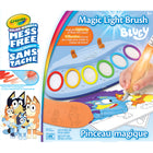 Crayola - Pinceau magique CW, Bluey-Au revoir les dégâts! La peinture Colour Wonder n'apparaît que sur le papier spécial Colour Wonder et ne tache pas la peau, les vêtements ni les murs.