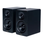 Edifier - Enceinte multimédia Bluetooth sans fil haute résolution M60 à commande tactile - Noir-Chaque caisson en bois fabriqué à la main abrite un tweeter à dôme en soie de 1" et un haut-parleur médium-grave en aluminium à longue portée de 3". Alimentés par un amplificateur audio classe D à boucle fermée à haute efficacité, les haut-parleurs produisent un total de 66 W RMS, offrant un son puissant et clair.