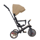 Globber - Tricycle Explorer – Sable-Canopy amovible, réglable et pliable, fabriqué en polyester anti-UV (UPF 50+) pour une protection solaire supplémentaire