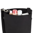 Travelon - Sac bandoulière mince classique antivol à double fermeture éclair - 9 po l x 10,25 po H x 1 po P - Noir-18
