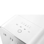 SMEG - Machine À Expresso Totally Automatique - Blanc-Pression de la pompe 19 bars : pour une extraction toujours correcte de l'espresso