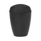Umbra - Twirla Corbeille à papier (9 litres) noir-Design simple et épuré : avec son design simple mais efficace, cette poubelle moderne abrite discrètement vos déchets grâce à son couvercle basculant