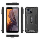 Oukitel - Smartphone robuste WP32 HD+ 5,93 pouces - 128 Go - Débloqué-Équipé d'une batterie de 6300mAh, lorsqu'il est entièrement chargé, il peut rester en veille pendant 38 jours ou avoir un temps de conversation de 45 heures.