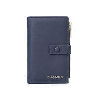 Champs - Portefeuille Mince Iconic - Marine-Porte-cartes avec protection RFID