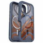 OtterBox - Coque Defender XT transparente pour iPhone 16 - Marbre du désert élevé-Conception à double couche protectrice qui maintient le téléphone en place avec un cadre ajusté