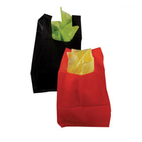 Eddie's - Sacs réutilisables non tissés pour t-shirts - 12,5" L x 23,25" H x 7" P - Rouge - Paquet de 100-12,5"L x 23,25"H x 7"P