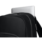 Bugatti - Sac à dos professionnel de la collection Wellington pour ordinateur portable jusqu’à 15,6 po - Noir-Poche avant extérieure à accès rapide