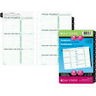 Day-Timer - Recharge datee 2025 2 pages/semaine de bureau - 8 1/2 po H x 5 1/2 po l - bilingue-12 mois à onglet : janvier 2025 à decembre 2025