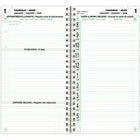 Day-Timer - Recharge datee à reliure spirale 2026 2 pages/jour de pochette - 6 1/2 po H x 3 1/2 po l - bilingue-12 mois : janvier 2026 à décembre 2026