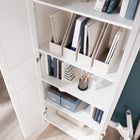 Sauder - Meuble de rangement - Blanc-Dimensions: 29,63 po L x 15,63 po P x 71,13 po H