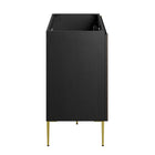 Modway - Alchemist 48" Meuble de salle de bain à double lavabo - Noir noir-9