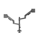 Amer Mounts - HYDRA Elite Bras double moniteur pour écran 17 po - 49 po - Noir-Installation sur la face supérieure : configurez entièrement depuis le dessus de la surface du bureau