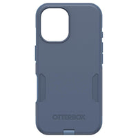 Otterbox - Étui Commuter MagSafe Baby Blue Jeans pour iPhone 16-Ouverture conçue avec précision pour une interaction facile avec le contrôle de la caméra