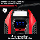 Bullseye - Gonfleur de pneu 12 V CC avec manomètre numérique-6