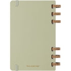 Moleskine - 2025 Agenda à spirales à grande couverture rigide - 5" x 8.25" - Kiwi-Angles Arrondis, Fermeture À Élastique Et Pochette Extensible À L'Arrière