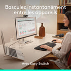 Logitech - Signature Comfort M840 L, souris sans fil - Noir-Conception durable : Les pièces en plastique de la Signature Comfort M840 L sont fabriquées avec un minimum de 50 % de plastique recyclé post-consommation