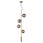 Zuo - Lampe plafonnier Zatara - Laiton-Intensité lumineuse non réglable